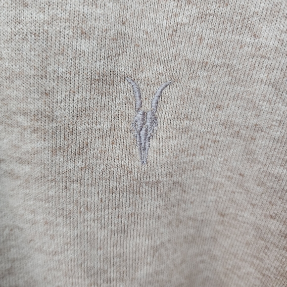 All Saints Men's Raven Zipup Hoodie sz Large - Picture 4 of 9